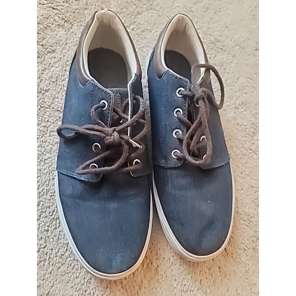 St Johns Bay Mens Jean Shoes. Size 9.5. Tie. Casual Shoe